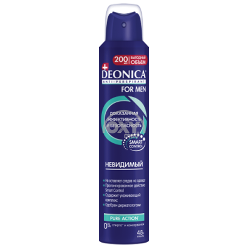 product-391 antipers. DEONICA erkaklar uchun ko'rinmas 200 ml